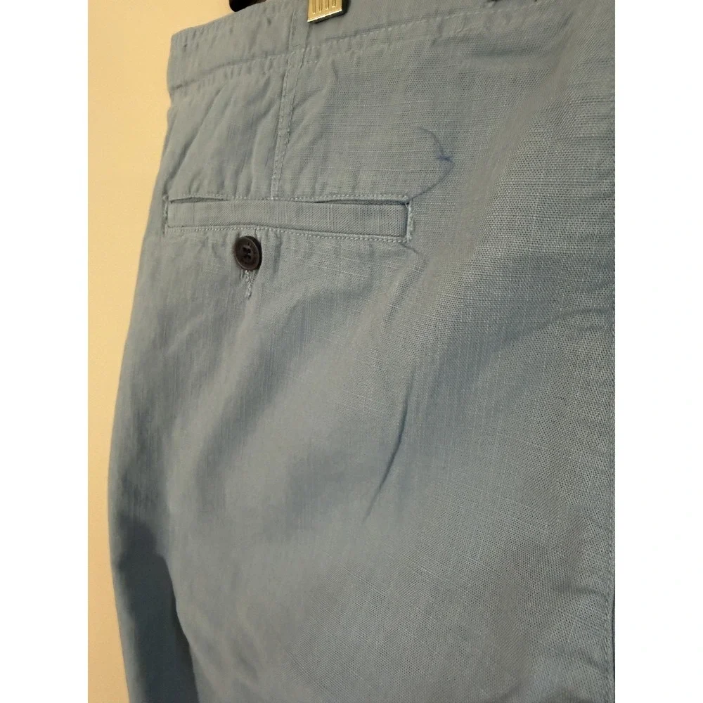 Scotch & Soda Mott Super Slim Fit Chino Pants Men's 36 Light Blue Drawstring NWT